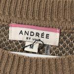 Andree by Unit  women’s medium pullover long sleeve spotted leopard sweater NWOT Photo 2