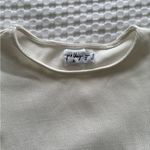 Princess Polly Cream Ribbed Short Sleeve Tee Photo 1