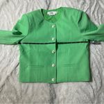 Love Bonito Size 4 Mojito Green Tullie Cropped Suit Jacket Preppy Heritage Chic Photo 11