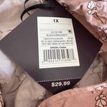 Ava & Viv 1X Blush Floral Dress Photo 4