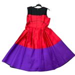Kate Spade NWT Fit and Flare Colorblock Dress Sz 14 Zahara in play the wild card Photo 4