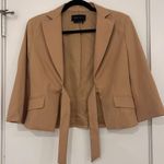 BCBG Maxazria Tan Blazer with Front Tie Photo 1