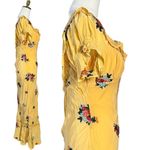 Free People  Dainty Embroidered Floral Bohemian Bali Santa Cruz Maxi Dress Medium Photo 11