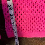 Pretty Little Thing  Crochet Beach Womens Hot Pink Wide Leg Pants XXL EUC Photo 5