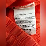 United Colors Of Benetton  women Light orange Peach Linen tapered crop pants M Photo 3