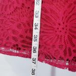 ML Monique Lhuillier Red Lace Fit & Flare Dress Size 6 Photo 5