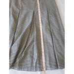 Houndstooth Kayra Womens Skirt Sz 38 EU Sz 10 US Maxi Pleated Yoke Equestrian Photo 5