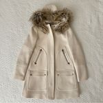 J.Crew Chateau Parka Italian Stadium Cloth Wool Coat B3901 Women’s Sz 00 Photo 1