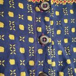 Holding Horses | Embroidered Boho Button Back Blouse | Size 2 Photo 5