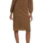 All in Favor Plisse textured v-neck empire waist XL midi dress Photo 0