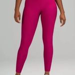 Lululemon Pink Fast and Free Fleece Lined Leggings Photo 0