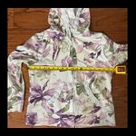 Caribbean Joe Island Supply Co blue with leaves hoodie zipper jacket. PM Photo 8