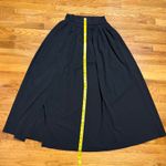 Halara  Women’s Small Black Lined Slit Maxi Skirt Basic Summer Athleisure Skort Photo 1