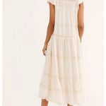 Free People  Midnight Midi Dress in White Chocolate sz XS NWT $168R Photo 1