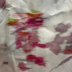 Banana Republic  Watercolor Linen Blend Wrap Pencil Skirt Pockets Size 12 Large Photo 6