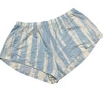 Athleta | Wind Down Blue Tie Dye Pajama Shorts NWOT Womens Medium Photo 0