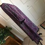 Torrid black and purple print kimono style robe Photo 4