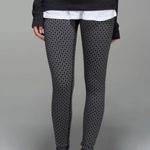 Lululemon Wunder Under Pant *Full-On Luon Tri Geo Silver Spoon Black women’s 4 Photo 4