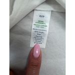 Aerie ‎ White 100% Cotton Lace Trim Tie Front Boho Peasant Blouse XS Photo 5