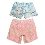 Lilly Pulitzer  Shorts Bundle – 2 Pairs – Vibrant Prints – Resort & Summer Ready Photo 1
