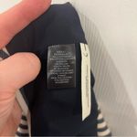 Ann Taylor Navy Stripe Cotton Blend Lined Blazer Jacket Womens Size 6 Photo 5