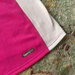 The North Face  Womens VaporWick Short Sleeve Tee Shirt Pink Medium V Neck Fitted Photo 6