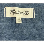 Madewell | Denim Artiste 3/4 Sleeve Tasseled Tunic Top/Dress Size XS Photo 7