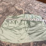 Forever 21  Turquoise Satin Mini Skirt Photo 2