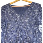 Kensie  Floral Asymmetrical Dress Cottagecore Large Prairie Patchwork Feminine Photo 3