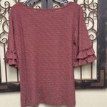 Miss Me  ruffle sleeve top Photo 1
