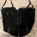 Edikted Black Corset Top Photo 1