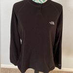 The North Face Thermal Button Neck Shirt size XL Black Photo 0