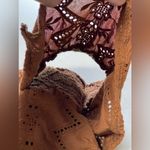 Greylin Women's Alecia Off-Shoulder Brown Blouse Size M Photo 7