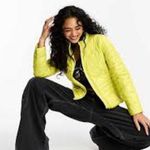 California Waves Callia souses lime Quilted Jacket Photo 1