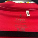 Lopez Desert Dry Cropped‎ Golf Polo XL Red Photo 1