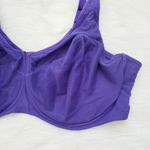 Nordstrom 1st & Curve Purple Full Coverage Bra 46G Photo 2
