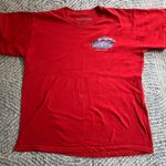 surf / beach graphic t shirt Red Size M Photo 0