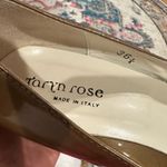 Taryn Rose NEW TAN PATENT LEATHER ROUND TOE HIGH HEELS 36.5 Photo 7