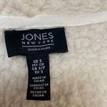 Jones New York Plush Small Oversized Teddy Waterfall Open Shawl Cardigan Vest Photo 4