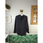 Madewell  Easy Long-Sleeve Popover Shirt - Size - Small Photo 1