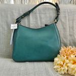 JC Penny Teal Shoulder Bag Green Photo 1