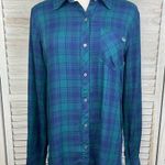 Vineyard Vines  Plaid Chilmark Button Down Shirt Deep Bay/Juniper-4 Photo 0