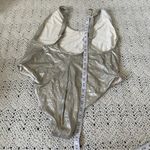 Good American NWOT Metallic Layout One-Piece Swimsuit (2XL-3XL) sexy high cut Photo 6
