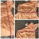 Red Dress Boutique Aaakaa Wish For More One Shoulder Ruffle Satin Dress Blush M Photo 9