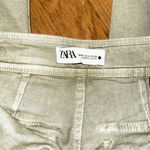 ZARA Marine Cargo Pants in Green Size 4 Photo 3