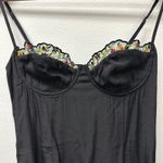 Princess Polly  Floreto Bustier Lace Trim Dress Black Size 4 Photo 3