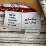 Anthropologie  Striped Lightweight Open Front Sweatshirt Jacket XS Photo 1