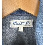 Madewell The Jean Jacket Womens in Ellery Blue Wash Distressed Pockets Size S Photo 1