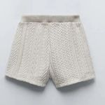 ZARA ✨ WOMAN CABLE-KNIT SHORTS HIGH-WAIST✨ Photo 7