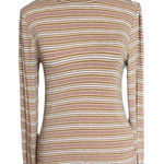 American Eagle  Outfitters Soft & Sexy Slub Mockneck Shirt Small Photo 0